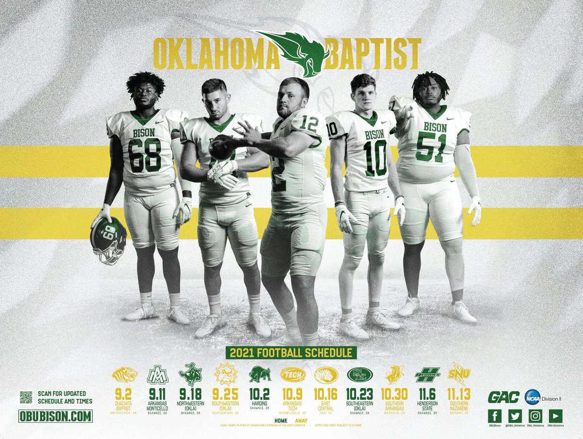 RobinsonShauna's tweet photo. Exited for @cal2raw to join the team! #obufootball https://t.co/LnrI2tsvho