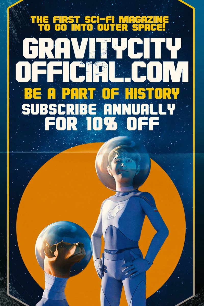 Be a Part of History.
gravitycityofficial.com

#scifi #scifiart #magazine #amwritingfantasy