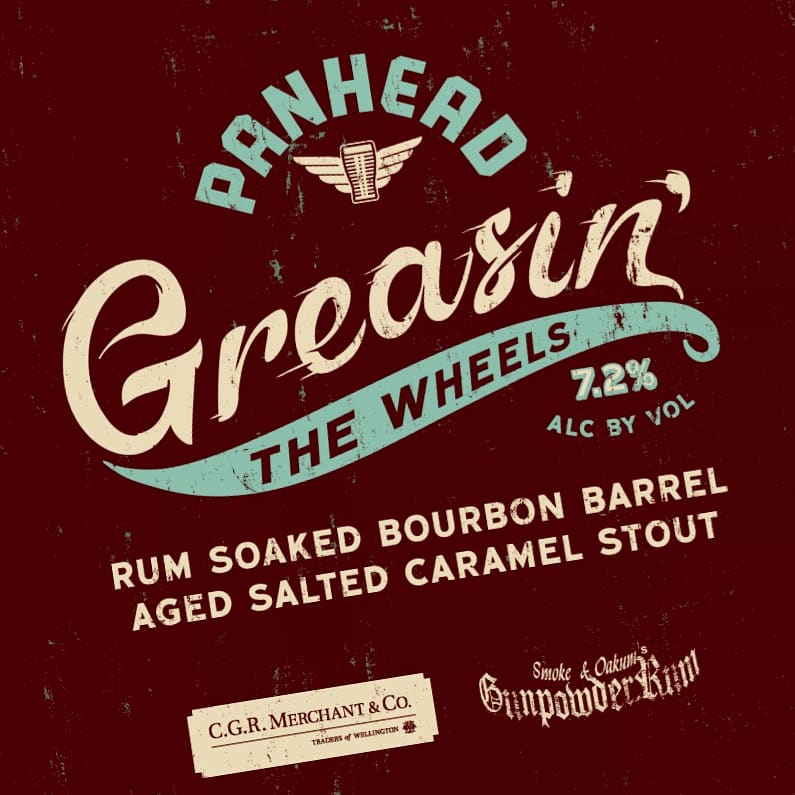 Stout aged an entire year in Gunpowder Rum soaked barrels... "Take what ye can..." This Saturday <a href="/malthouse/">Malthouse Wellington</a>