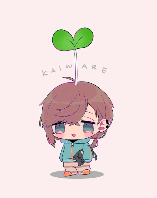 🥓🌱🧅
#かな絵 