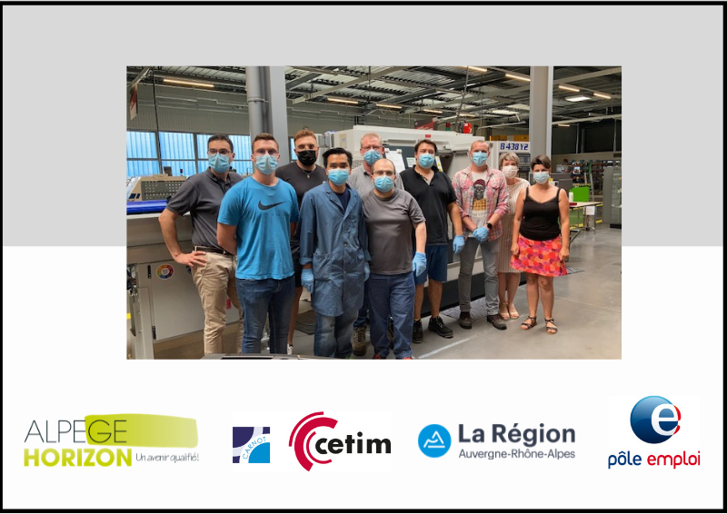 alpege74's tweet photo. Le Bilan d'un partenariat réussi !
La pré-qualification régleur se termine demain avec un objectif atteint à 100% puisque 5 candidats intègrent une formation qualifiante de régleur CN en alternance  avec HORIZON et que un signe un CDI.
#formation #alternance #régleur #cluses https://t.co/Z2lsg1a9Ed