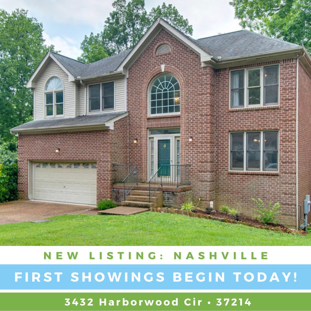 HomeSweetNash's tweet photo. First Showings: TODAY
4 🛏 / 2.5 🛁 Immediate Occupancy in the Coveted Harborview Community 
Tour: https://t.co/myqLaT0Dd8
Contact: Nathan Matwijec 615-294-2373 or Mike Matwijec 615-587-0573
#HomeSweetNash #realestate 
MLS# 2262597 https://t.co/Joie1piI4x