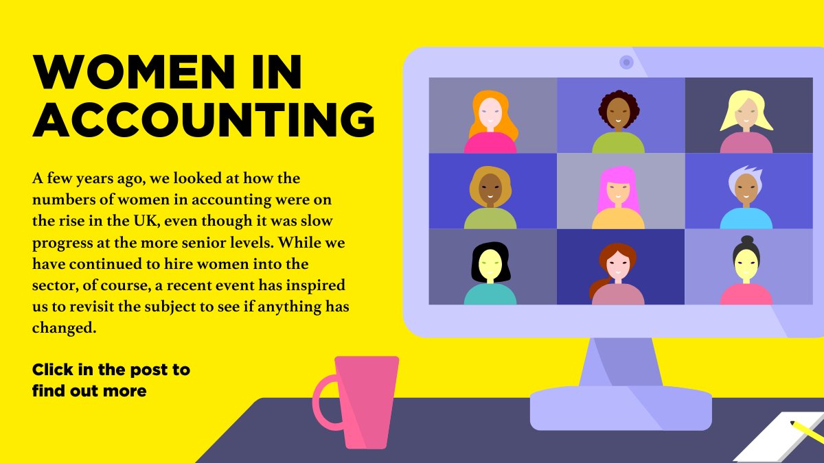 Consultancygrp's tweet photo. A few years ago, we looked at how the numbers of women in accounting were on the rise in the UK, even though it was slow progress at the more senior levels. Click to read more now: https://t.co/LH82evkWuh

#finance #accounting #womeninfinance #womeninaccounting https://t.co/76xJxJx829
