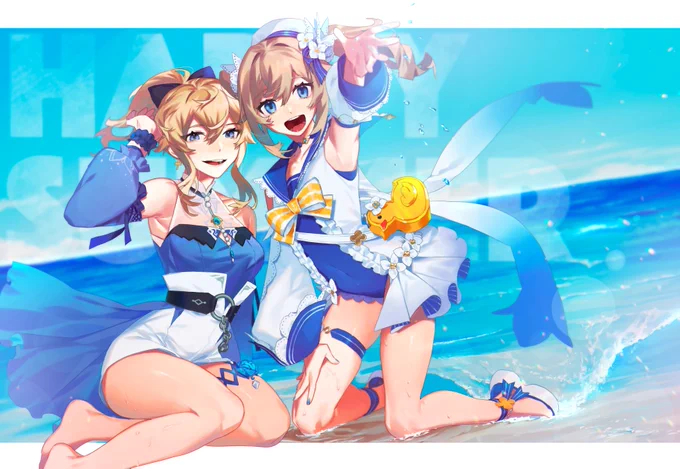 ハッピ〜サマ〜!#原神 