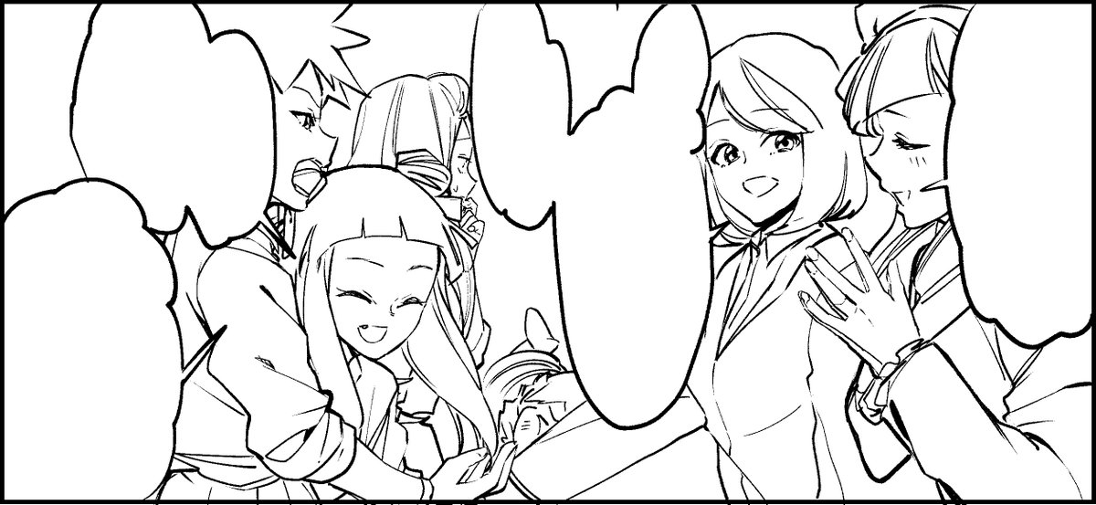 おいらの漫画はどうして1コマに5人も6人もキャラが出てくるんだ 屋乃啓人 漫画の漫画 おいらの漫画はどうして1コマに5人も6人もキャラが出てくるんだ 屋乃啓人 漫画の漫画
