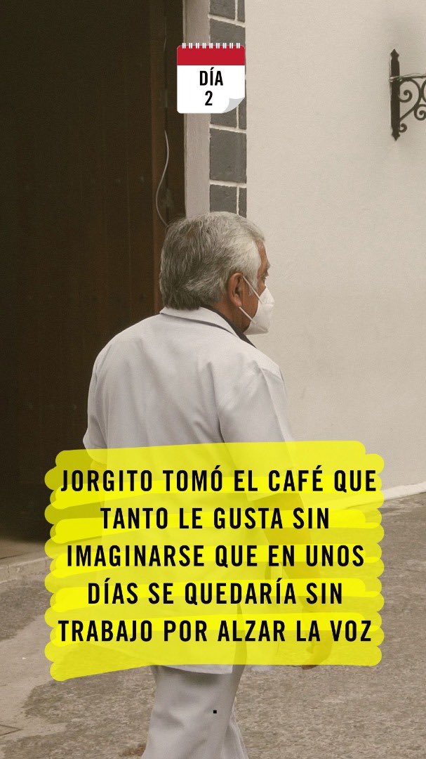 USMAIVEN's tweet photo. Jorgito trabajaba como personal de limpieza en un hospital público de #México que atiende casos de #COVID19, pero no se le proporcionó todo el equipo que necesitaba para protegerlo. ¡Hoy está sin trabajo por alzar la voz! ❌ #JorgitoCuenta 🏥 Actúa: https://t.co/PbtpvFOIyx https://t.co/zqLVb3rgGm