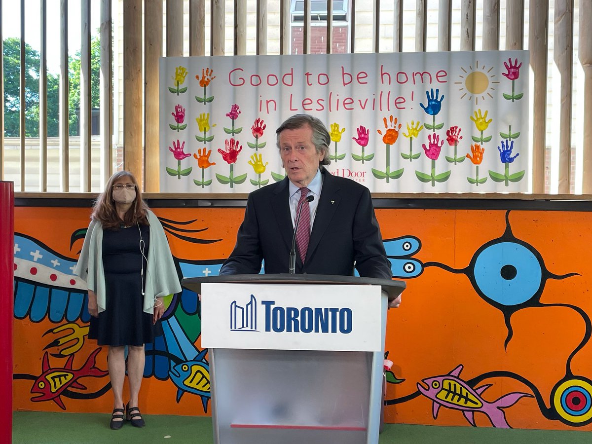 John Tory tweet media