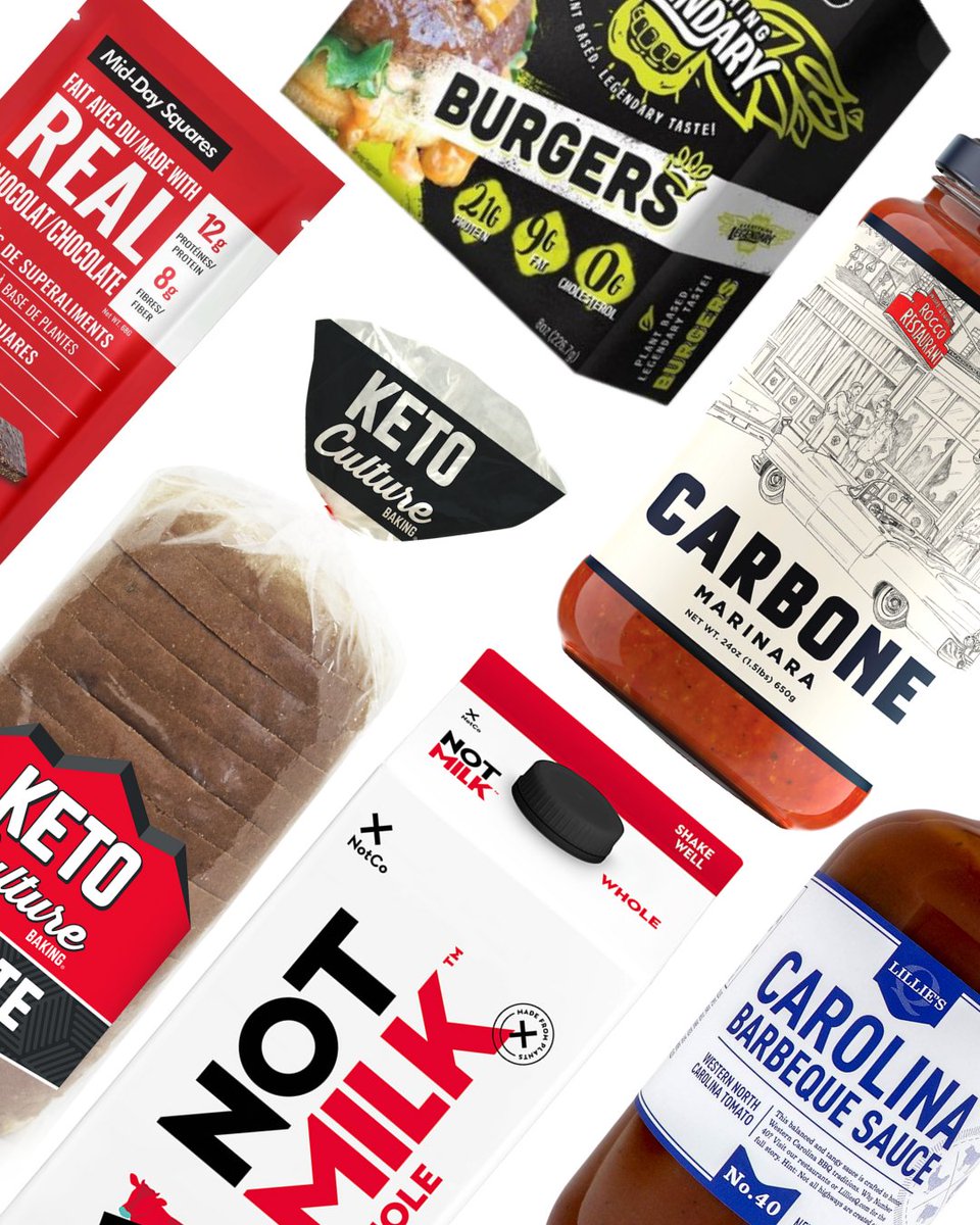 Our June Faves are here! Plant-based, GF burgers from @go_legendary, plant-based <a href="/notcous/">notcous</a>, craft BBQ sauce from @lilliesq, premium pasta sauce from @carbonefinefood, protein-packed chocolate bars from @middaysquares, and keto-friendly bread from @ketoculturebaking.
