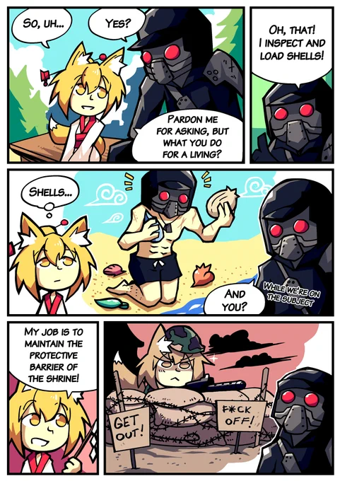 The two are at it again and misunderstandings happen. 