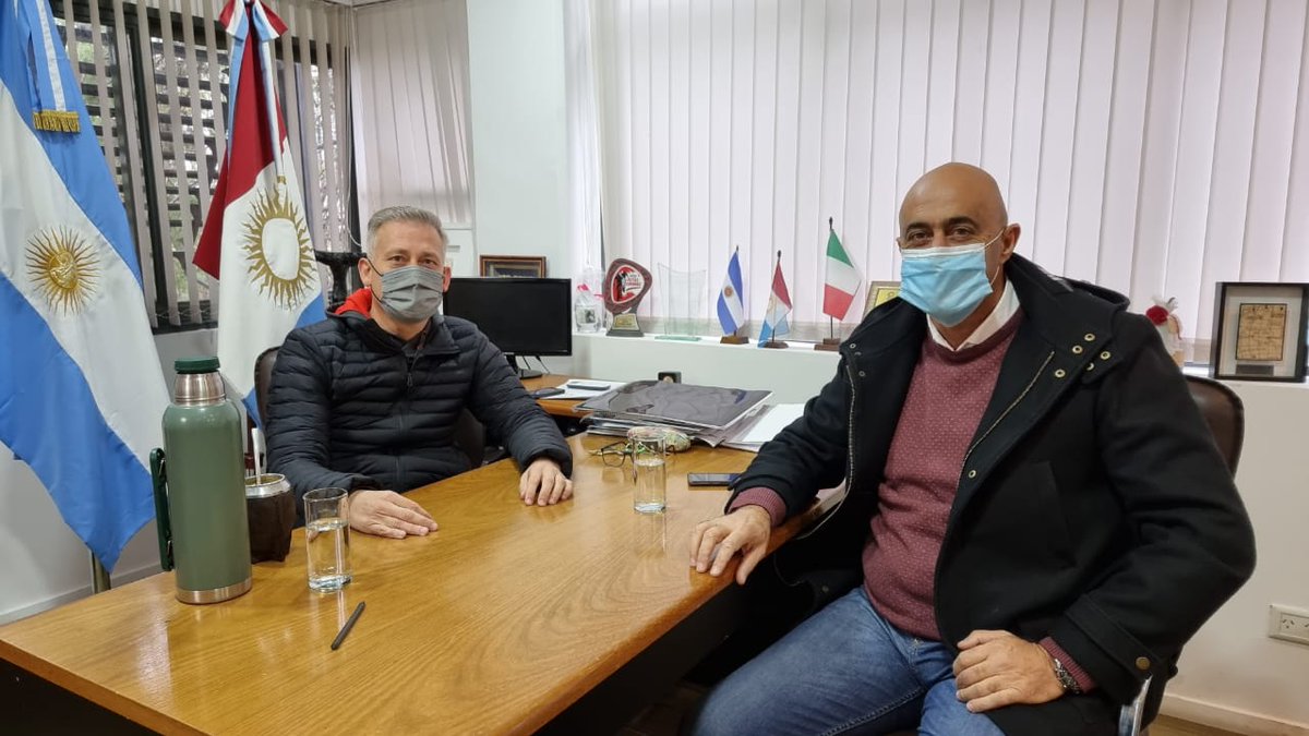 Me reuní con mi amigo <a href="/Martino_Alberto/">Alberto Martino</a>, vocal de <a href="/DeportesCba/">Córdoba Deportes</a> para conversar de la situación actual de nuestras actividades y planificar nuevas acciones.