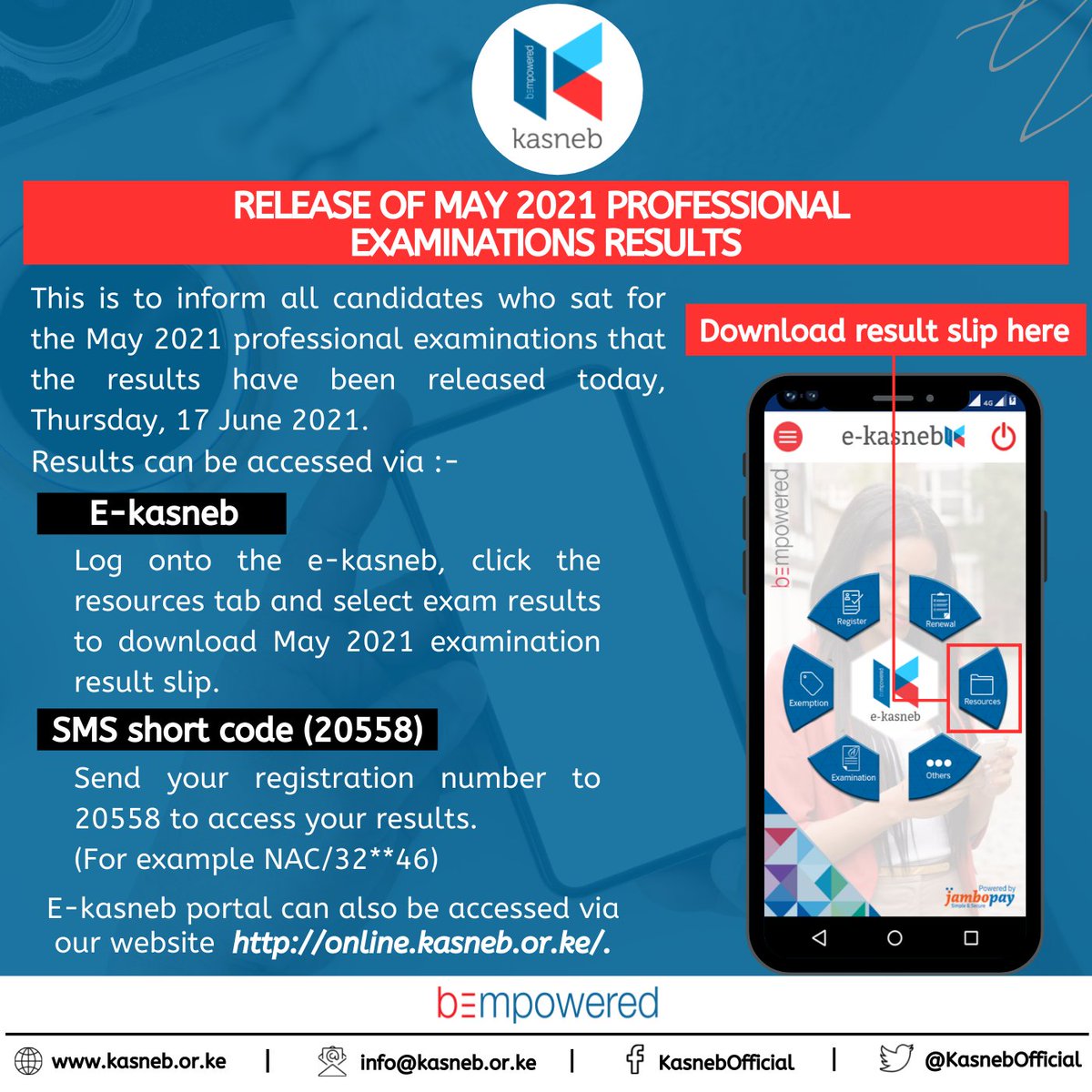 KasnebOfficial tweet media