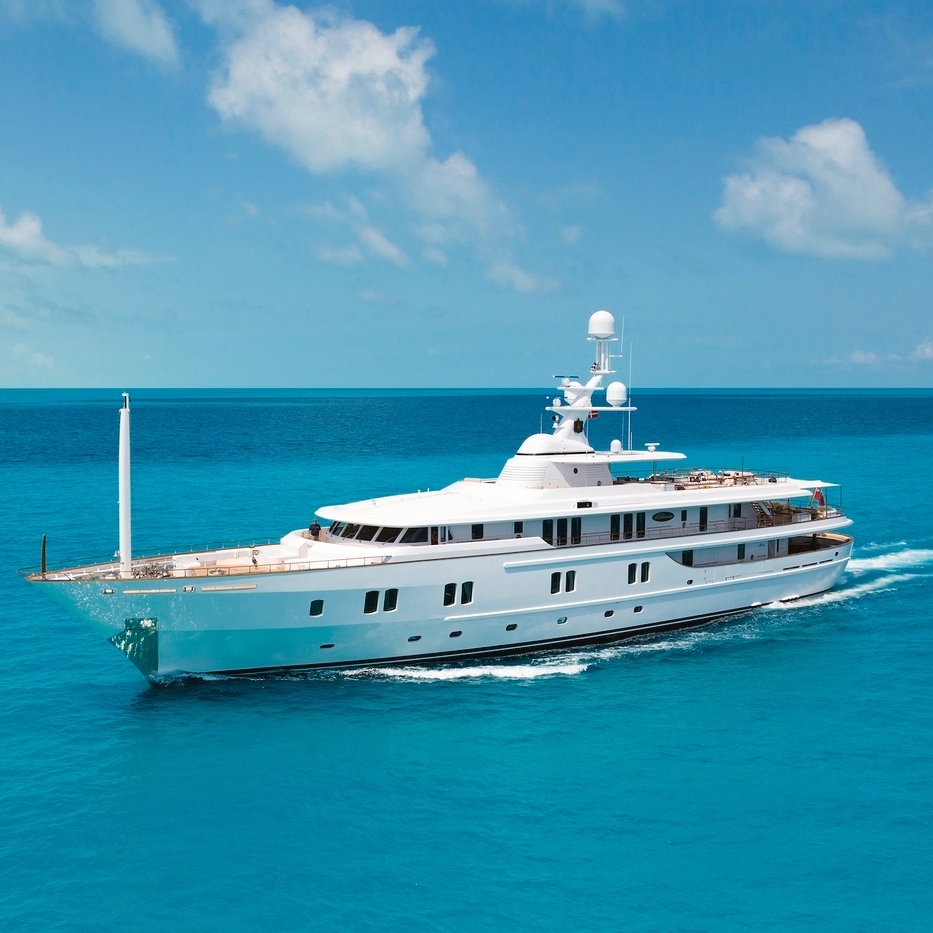 Supremely spacious, 61.3m (201.1ft) KATHARINE has huge guest areas, a beautifully equipped sun deck and plentiful options for al fresco dining. #KATHARINE is now located in Port Canto, Cannes and has full availability for the summer. yac.ht/KATHARINE