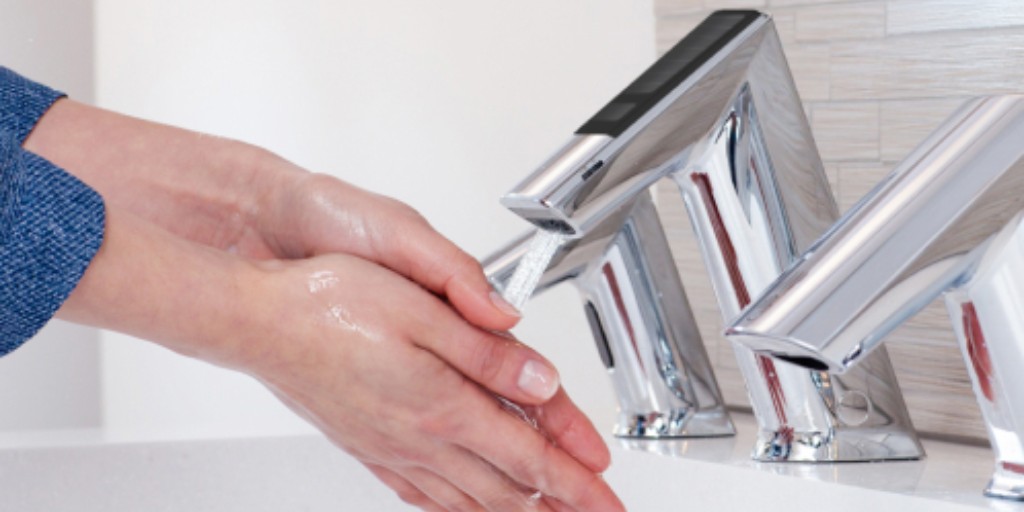Sloan_Valve's tweet photo. Sleek and modern sensibility. Sloan listened to industry experts and created the BASYS® sensor faucet to address the needs of any application or environment. Learn more here: https://t.co/QdR8u9SN4d #Commercialplumbing #Basys #Sloan #Sensorfaucets https://t.co/SyIs5rvZij
