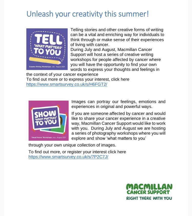 MoveMoreNI's tweet image. Unleash your creativity this summer 📸📝

To get involved follow the links below 💚

Creative Writing:
smartsurvey.co.uk/s/H6FGT2/

Visual voices 
smartsurvey.co.uk/s/7P2C7J/

#movemoreni