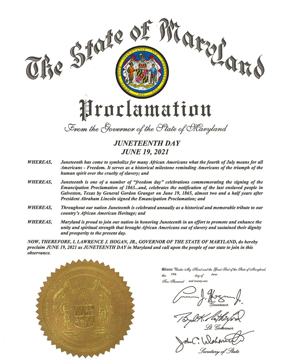 Governor Larry Hogan tweet media