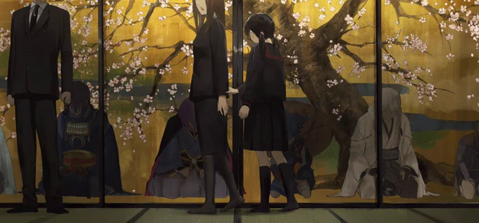#2021年自分が選ぶ今年上半期の4枚

なんとなく続いてるイメージで描いてた審神者と刀剣男士
時系列順だとこんな感じ 