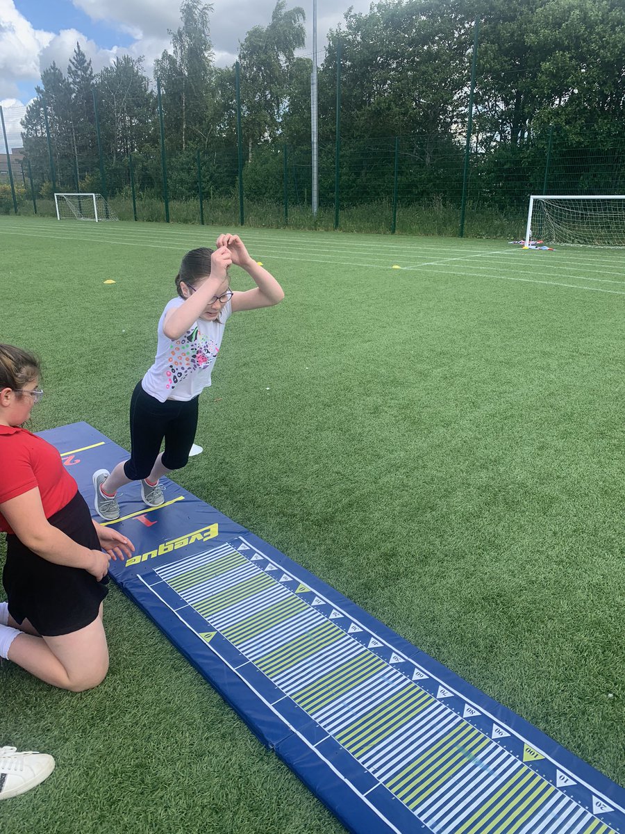P6Calderwood's tweet photo. Some fantastic long jumps happening at sports day!🏆 https://t.co/nEVwDBakRk