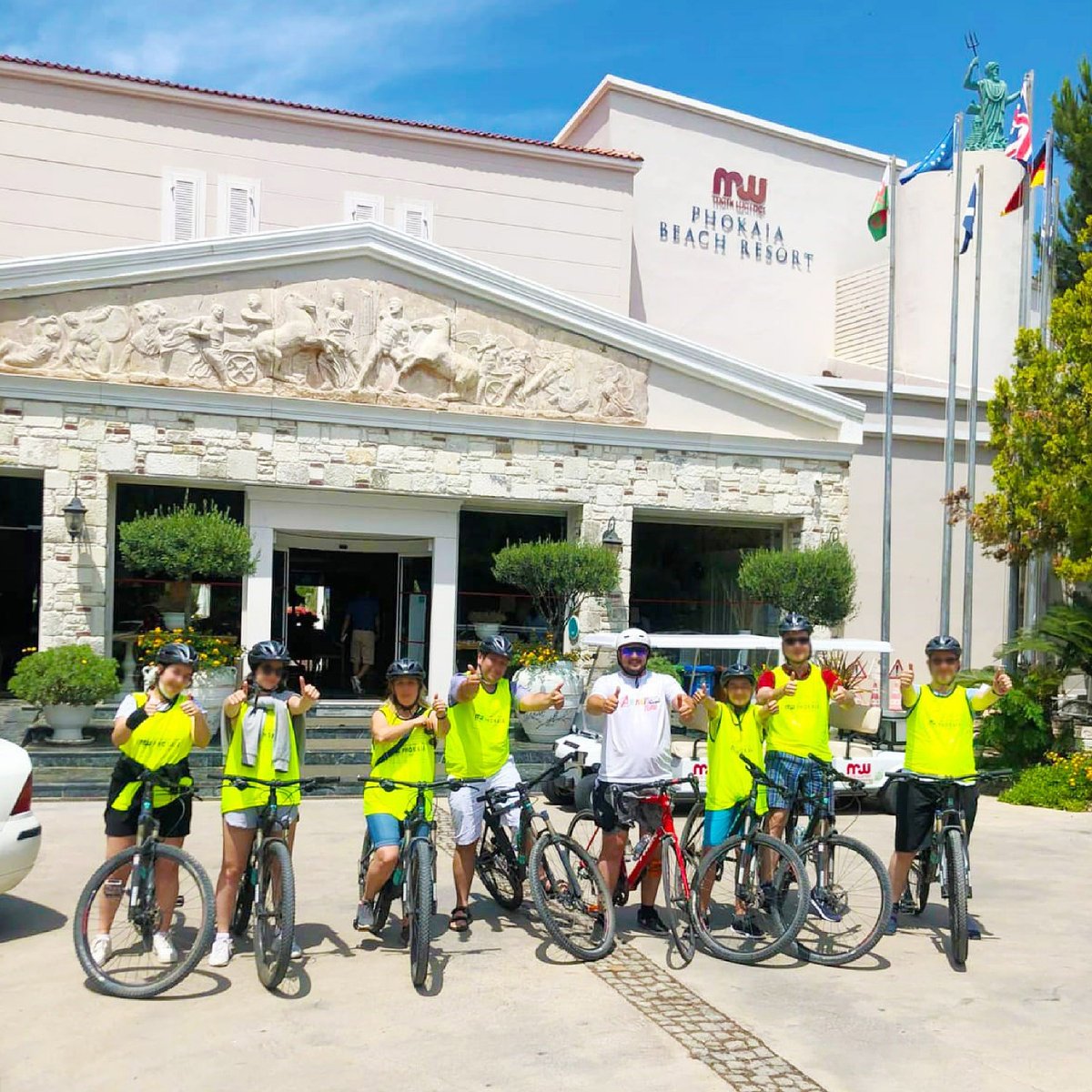 mwphokaiaresort's tweet photo. Bisiklet turlarımız ile foça'nın güzelliklerini keşfedin.
~
Explore the beauty of foça with our bike tours.
~
#mwphokaia #MarkWarnerHolidays #Izmir #Foca #Hotel #Beach #Sunset #Sail #WaterSports #WindSurf #Cycling #Phokaia #Turkey #mavibayrak #safetourism #güvenliturizm https://t.co/p0F8MlSNWW