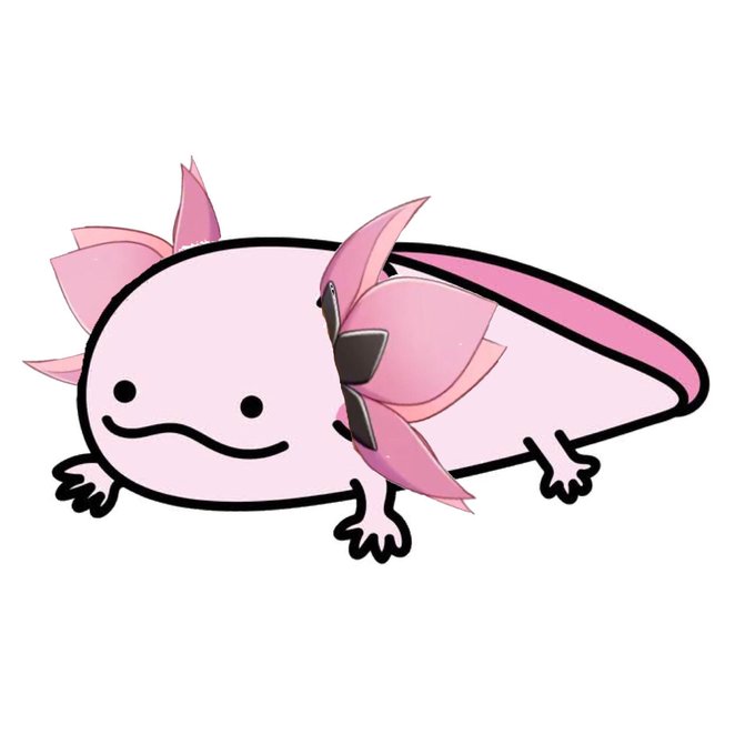 ウーパールーパーのtwitterイラスト検索結果