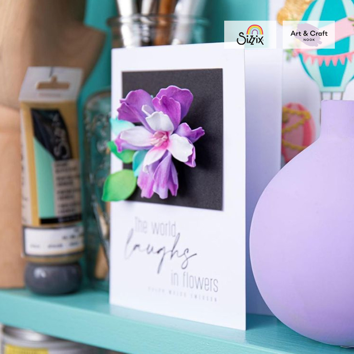 artandcraftnook's tweet photo. Isn't this card just stunning?! 🤩🌷 Beautifully made using our new Effectz range! Sizzix Dies and Machines help you create this with ease. 
Order Online Now https://t.co/fgiNgUmjvJ 

#Sizzix #TheEffectzStory #MyMakingStory #PaperCraft #Handmade #ArtAndCraftNook #ArtAndCraftUAE https://t.co/HnNbVi7qHg