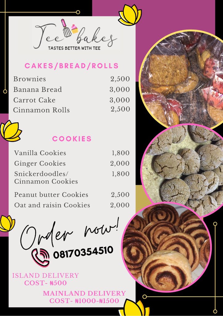 TeeBakesNG's tweet photo. Order now! 🥰💗 https://t.co/7JEzf9N1p3