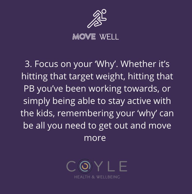 Let’s be honest, even with the best intentions, we all go through periods where we struggle for motivation to exercise. 

Here a 3 simple tips you can follow to get you moving more and help you become a happier and healthier version of you.