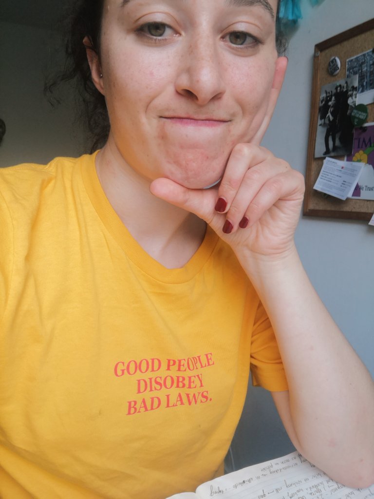 Forgot I was observing an online court hearing today and turned up in this