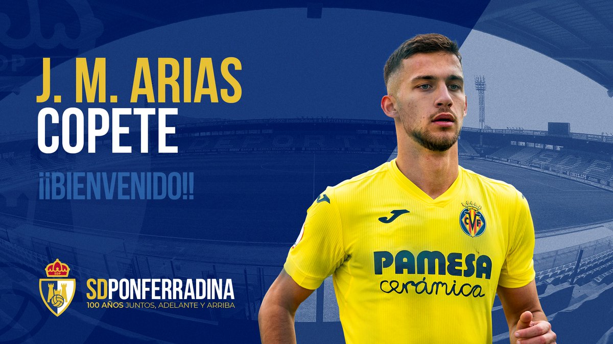 SDP_1922's tweet photo. OFICIAL- La SD Ponferradina incorpora al defensa Copete. ¡Bienvenido al Bierzo, @Copete_99!
👉 https://t.co/LVUuXzTD8S
#Adelanteyarriba
#100AñosDeportiva https://t.co/Oafj6c3pfK