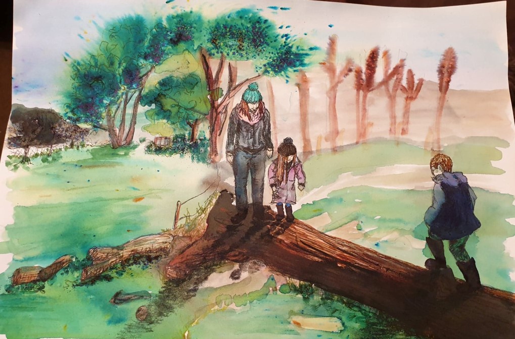 AgeUKWyvern's tweet photo. Let us stay connected through creativity to combat loneliness.

Discover discover some of the final work our Creative Friends made as part of our intergenerational project. 

#LonelinessAwarenessWeek2021 #WorcestershireHour #MalvenHillsHour #stayconencted @worcester_uni @RoomArts https://t.co/TcXop2KGFg