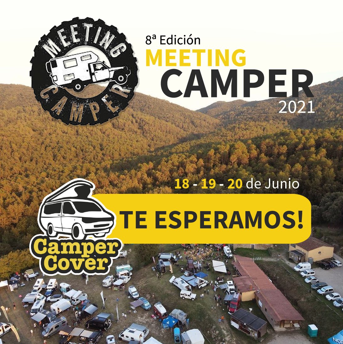 ¡Recuerda que, este fin de semana se celebra el MEETING CAMPER!

¡Con muchas ganas de que llegue mañana y poder disfrutar del buen ambiente!

Y ... ¡traemos sorpresas y regalitos para tod@s !! 🎁🎁🎉
@meeting_camper

más información en campercover.es / BLOG VANLIFE.