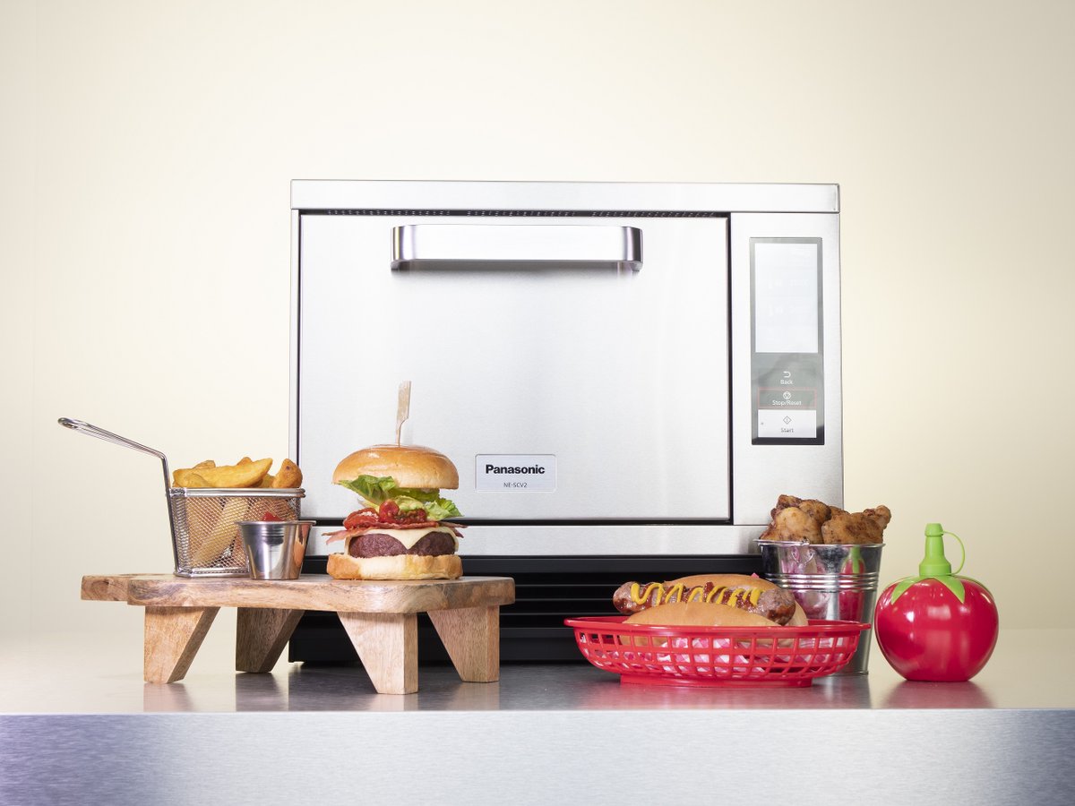 “The Panasonic NE-SCV2 speed convection oven can replace the need for several items of equipment.' Details: ow.ly/7F0w50F9Bc1