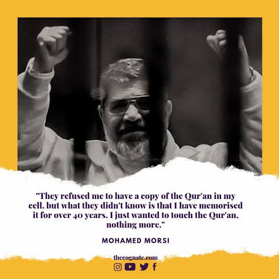 zainulabedeen7's tweet photo. Today was the Day of Shahadah of first democratically elected president of Egypt. Do you realise what you did? @AlsisiOfficial
#RepentBeforeItsTooLate
#YearsOfInjustice https://t.co/3Fnu197fHu