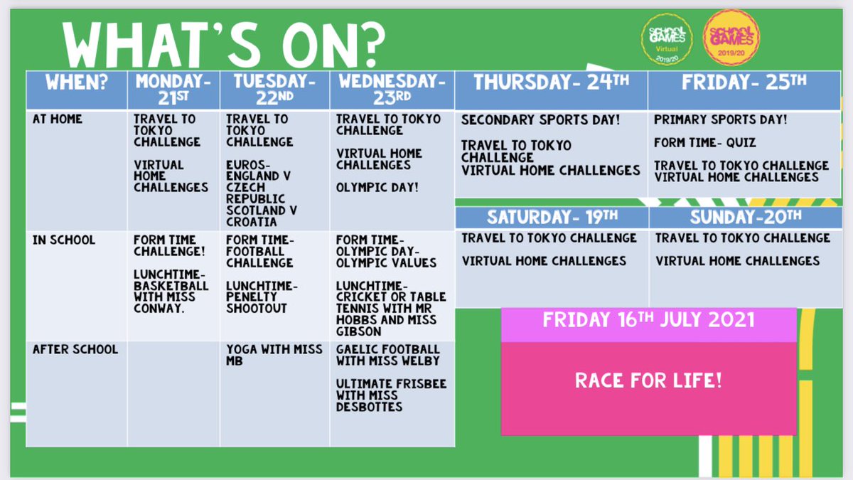 Heyford Park Free School PE department tweet media