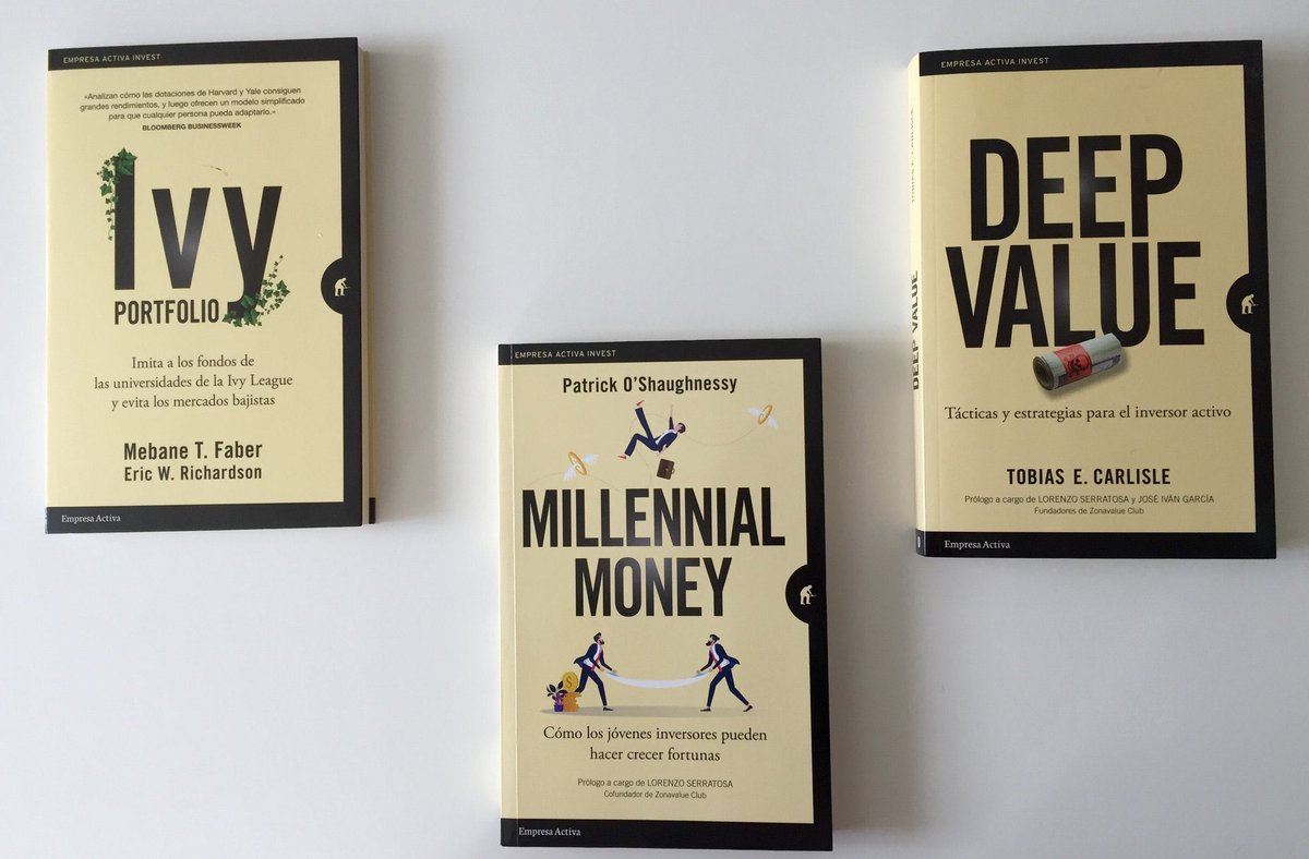 Por cierto, darle amor a este hilo tiene premio!
 
Sortearé 3 libros de la colección Zonavalue a elección de los ganadores. Para participar tendrás que:
 
-Darle retuit al primer tweet del hilo y seguirme
-Seguir a <a href="/zonavalue/">Zonavalue Global</a>
 
El lunes que viene conoceremos los ganadores!!