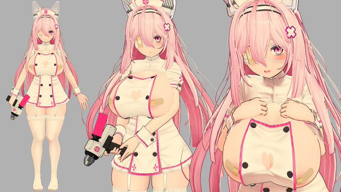 変身ヒロインのナースさん💉💦
こういうの久しぶりに作りましたねー

設定とかもう一枚はふぁんぼに置いておきます
【FANBOX】https://t.co/Ompwt8lxhW 