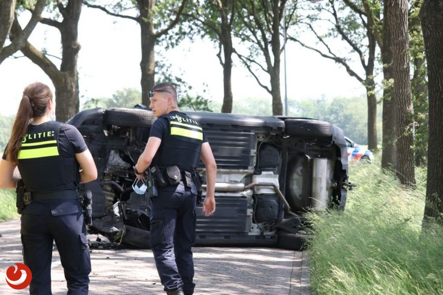 Gewonde bij eenzijdig ongeval in Drachtstercompagnie