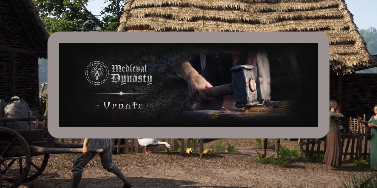 Medieval Dynasty June Update Adds Ways To Flirt With NPCs And Other New Content happygamer.com/medieval-dynas… 
Games News #MedievalDynasty #PCMAC #SimulatorGames #STEAM #ToplitzProductions #Gaming