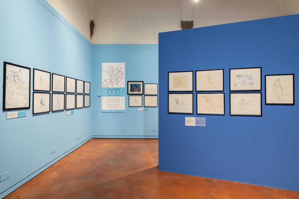 feelflorenceoff's tweet photo. Is animation your passion? From today in #PalazzoMediciRiccardi “AniMA. La Magia del Cinema d’Animazione da Biancaneve a Goldrake”: over 500 original drawings from the most popular and loved animation movies. 
@musefirenze  @NemoAcademy   @CittaMetro_FI https://t.co/ObEhrPcb9B