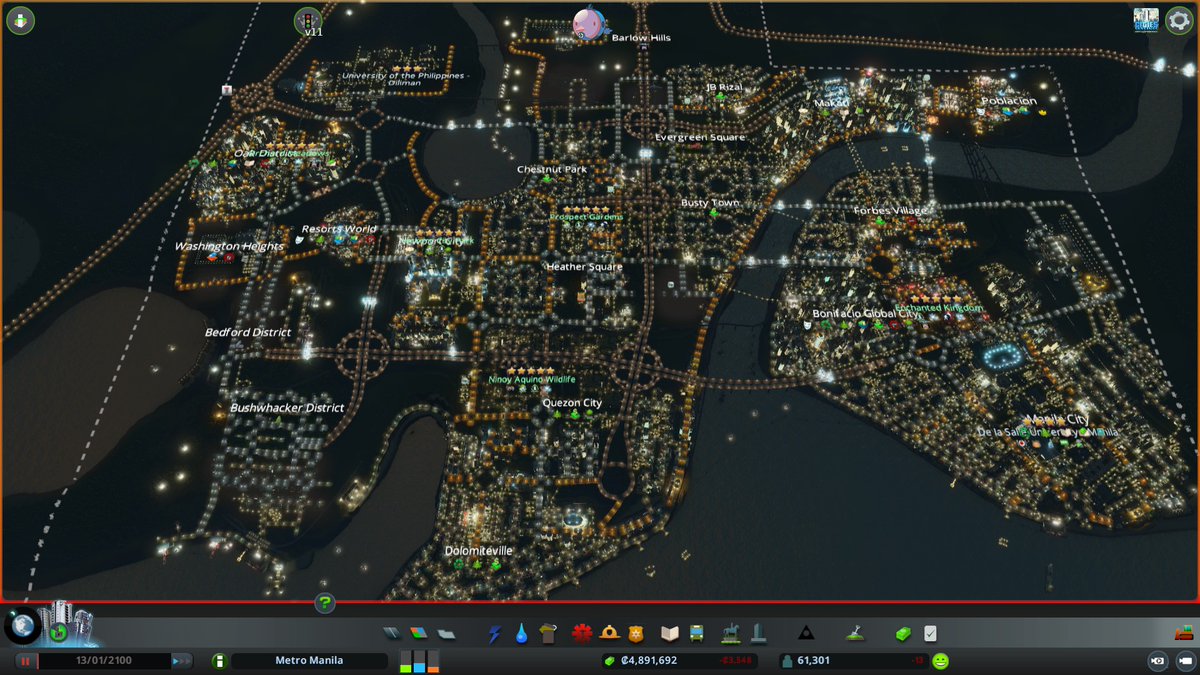 KaderinGaming's tweet photo. 76 hours of Cities Skylines in the past 2 weeks (my total hours is 243hrs, almost like my FPS's) progress be like: https://t.co/0ETQLRCXYa