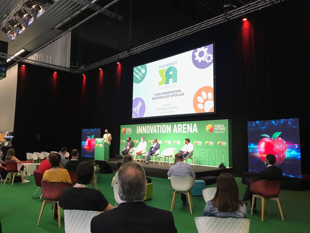 La transferencia de conocimiento no para en #F4F2021! 
Jonathan Barberá nos habla de ingredientes naturales
#3antioxidants