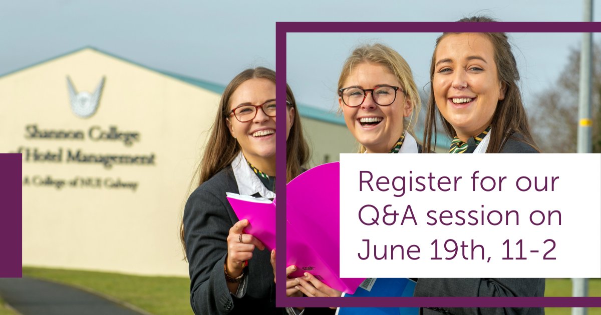 ShannonCollege's tweet photo. Don't forget to register for our Q&amp;A event on Saturday.
https://t.co/t4X3Qlpvbf https://t.co/fvcmvemPNb