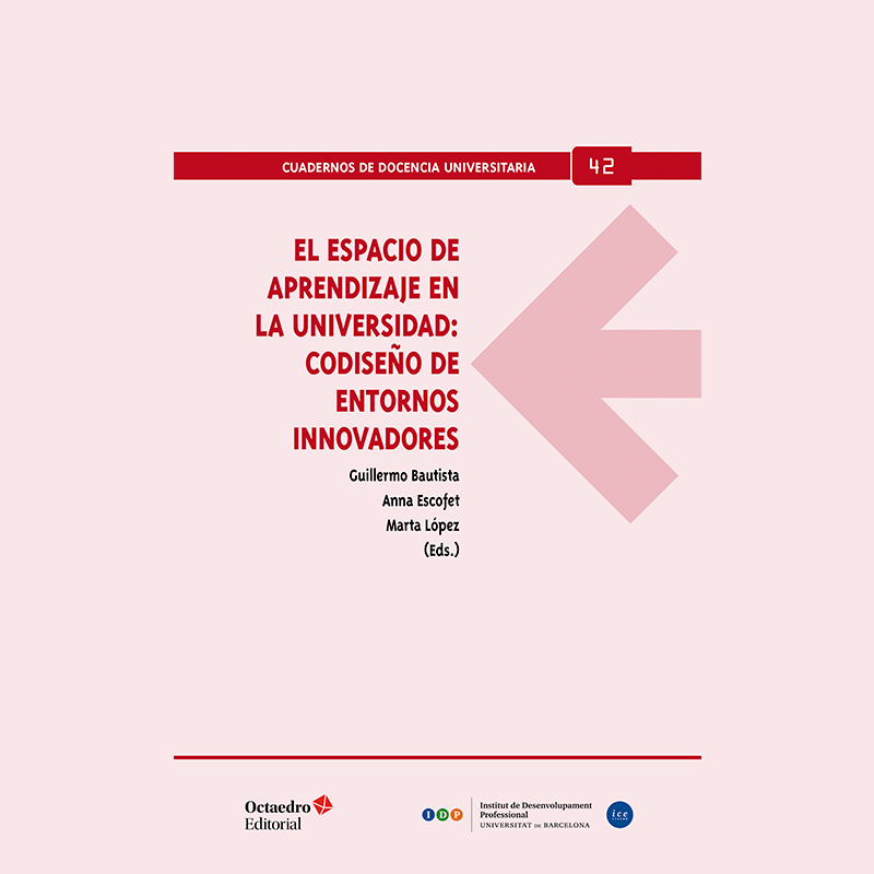 📢 Publicado el libro "El espacio de aprendizaje en la universidad: codiseño de entornos innovadores” editado por el equipo #smartclassroomproject en Cuadernos de Docencia Universitaria de <a href="/UniBarcelona/">Universitat de Barcelona</a>  y <a href="/Ed_Octaedro/">Editorial Octaedro</a>

👉 Descarga gratuita bit.ly/35s5aNo 

#aula #diseno