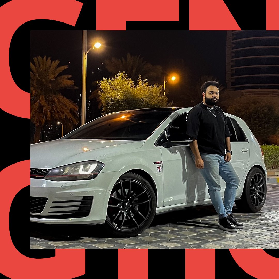VWMiddleEast's tweet photo. Meet Aly Sherif from Abu Dhabi, UAE.
“Hot hatches had always been my passion until my father got his Golf GTI MK4 when I was a kid. From then on, my love turned to GTIs and my first car just had to be an MK7”
#GenGTI #volkswagenme #dubdrivegcc https://t.co/mpm3TDEv21