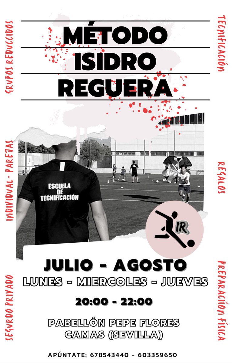 irtecnificacion's tweet photo. 🚨💣  ¡𝐇𝐞𝐦𝐨𝐬 𝐯𝐮𝐞𝐥𝐭𝐨!

Queremos volver a repetir el éxito del año pasado, donde pudimos preparar a más de 100 durante todo el verano.

¿Quieres preparar tu pretemporada?
¿Quieres mejorar cualidades técnico-tácticas?

¡𝕄é𝕥𝕠𝕕𝕠 𝕀𝕤𝕚𝕕𝕣𝕠 ℝ𝕖𝕘𝕦𝕖𝕣𝕒 es tu sitio! https://t.co/neIBCIKKco