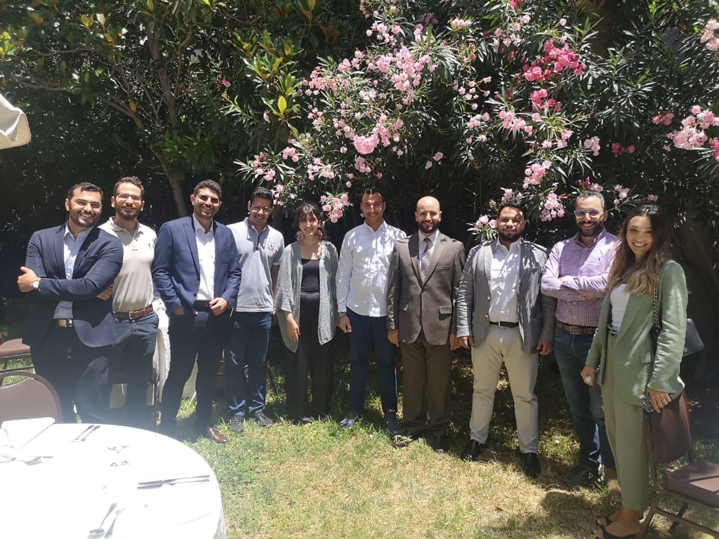 WEC_LEBANON's tweet photo. The FELL-18 members meet again in person! 

We are looking forward to the future activities and the impact the programme will have on the energy landscape of Lebanon! 

Stay tuned! https://t.co/czZil4jw7H