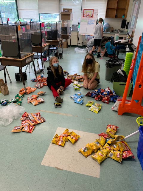 Willard_School's tweet photo. A shout out to our grade 5 students who made goodie bags to say thank you to local heroes (police officers, firefighters, school custodians, and security guards) for keeping everyone safe during the pandemic. #Gratitude #WillardPride #PTOGrade5Committee https://t.co/5Abwunlv6j