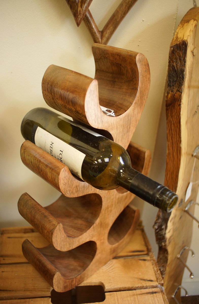 TimberTreasures's tweet photo. It's Father's Day this Sunday. If the old man likes wine, we have a few interesting wine bottle holders, such as this antique bobbin bottle holder, and this sumptuous wooden bottle rack. #woodengifts #fathersday2021 #fathersdaygifts #giftideasuk #giftsfordad #supportlocalbusiness https://t.co/AY9q9ICtkr