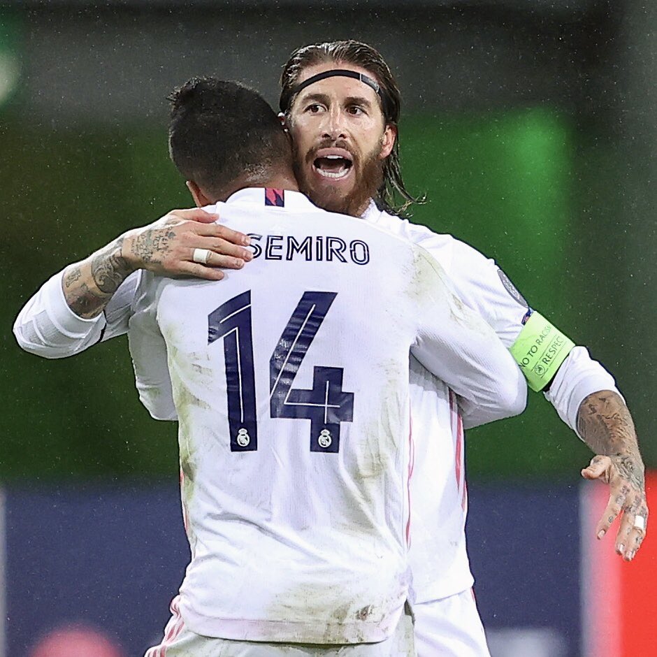 Casemiro's tweet image. Fue un honor pelear a tu lado, capitán. Mucha suerte en el futuro, @SergioRamos. 🤝