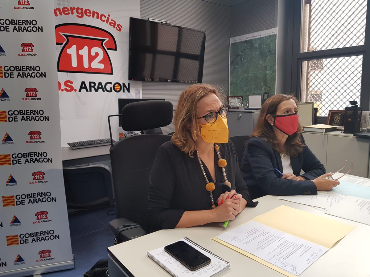112Aragon's tweet image. El @112Aragon realiza en @aytosabi el primer #simulacro de #emergencia química en #Aragón, en el que han participado 150 personas y que ha puesto a prueba la activación del Plan de Emergencia Exterior, la coordinación ante la emergencia y los sistemas de aviso a la población.