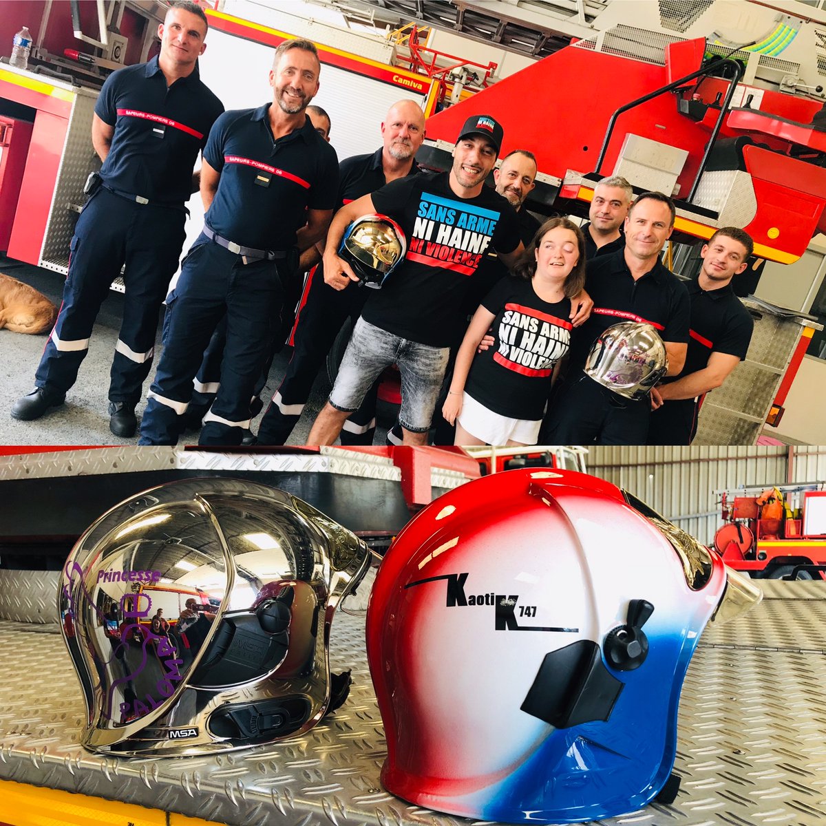 kaotik747's tweet photo. 👨‍🚒👮‍♂️ Jamais de la vie je n’aurais pensé vivre autant d’émotion grâce au rap.
Ce cadeau...
J’ai juste envie d’hurler en vous disant merci.
Oui, le rap peut être amour, bienveillant et fédérateur au-delà de tous carcans. Ensemble sous le même drapeau. France je t’aime🇫🇷❤️#Projet18 https://t.co/hKyJM4UmZ2